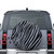 Land Rover Defender (20-23) Semi-Rigid Tire Cover - Zebra Print Graphic