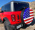 Ford Bronco (21-24) Semi-Rigid Spare Tire Cover - American Flag