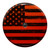 American Flag Graphic tire cover
