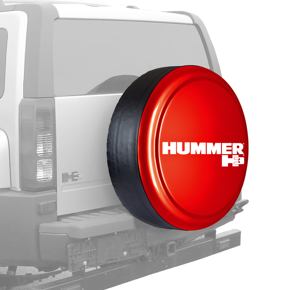 Hummer H3 Color Matched Rigid Tire Cover by Boomerang Official GM