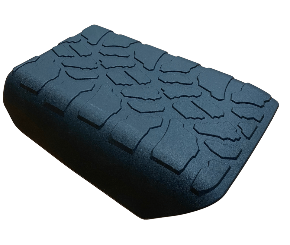 Colormatched Rigid Ford Bronco Tire Cover (20212024) Topo Map