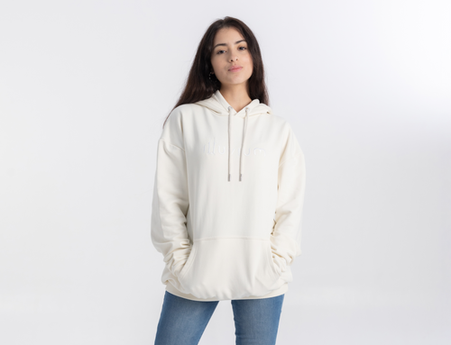 Hoodie - Illuvium Logo Cannoli Cream