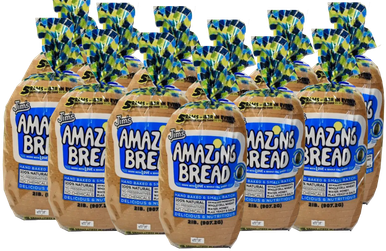Whole-Cell Wheat Bread (12-Pack) | Jim's Amazing Bread