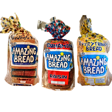 Sourdough, Raisin & Wheat – 3 Pack | Jim’s Amazing Bread