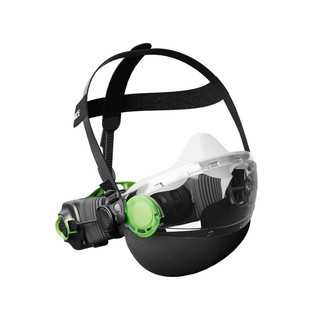 CleanSpace® AGILE Facepiece (Transparent Mouth Piece and Bib) inc. Head Harness