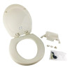 DOMETIC SLOW CLOSE TOILET SEAT-Bone 385312074