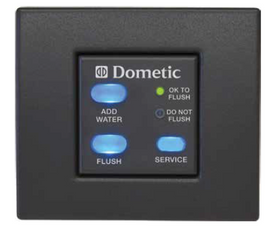 Dometic VacuFlush Electronic Flush Switch VFS/GRY - 12/24