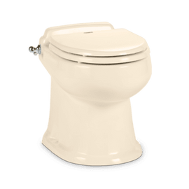 Dometic VacuFlush Toilet Model 4748 12V - bone (with flush handle)
