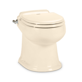 Dometic VacuFlush Toilet Model 4748 24V - bone (with flush handle)