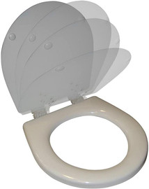 Raritan Soft Close Toilet Seat - white
