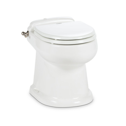 Dometic VacuFlush Toilet Model 4709 12V - white (flush handle)