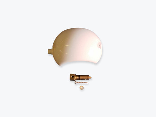 SeaLand / Dometic Half Ball & Shaft Kit - white #385310969