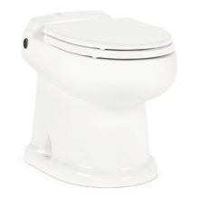 Dometic MasterFlush 8740 White Electric Macerating Toilet - Raw/Fresh Water