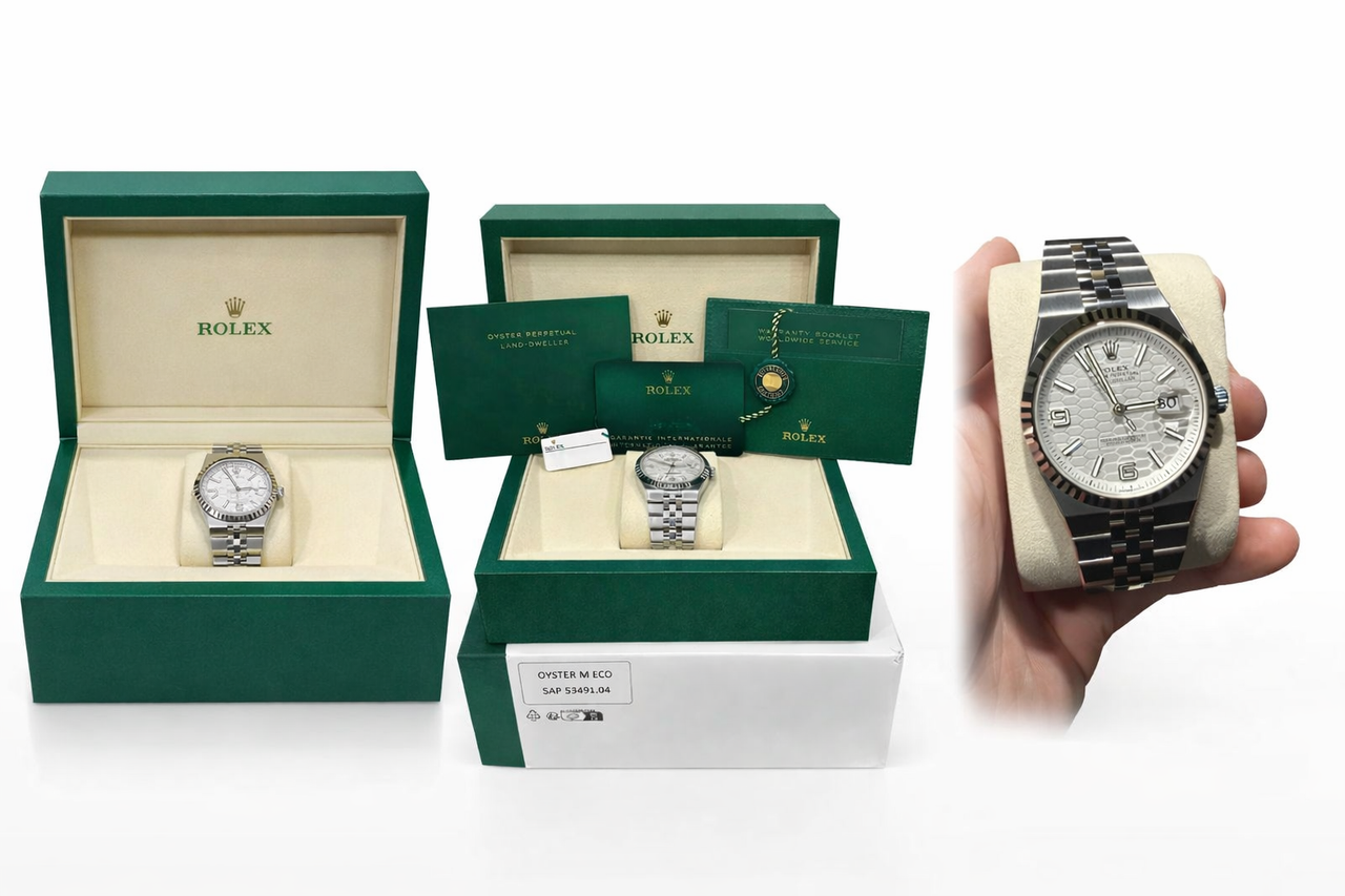 Rolex Land-Dweller 40 Ref 127334 White Dial 2025