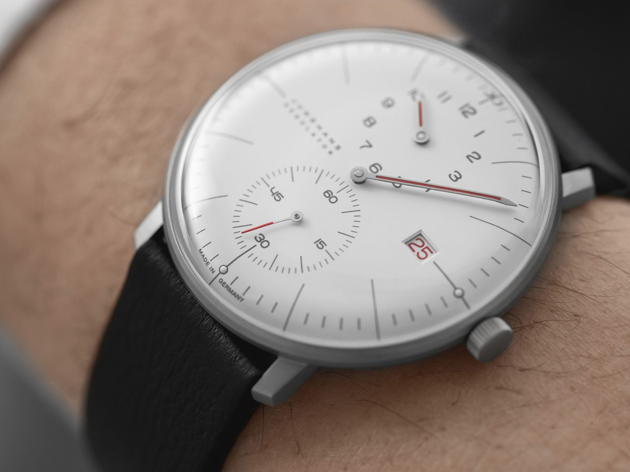 Junghans Max Bill Regulator 27/4493.02 | 40mm Leather Strap