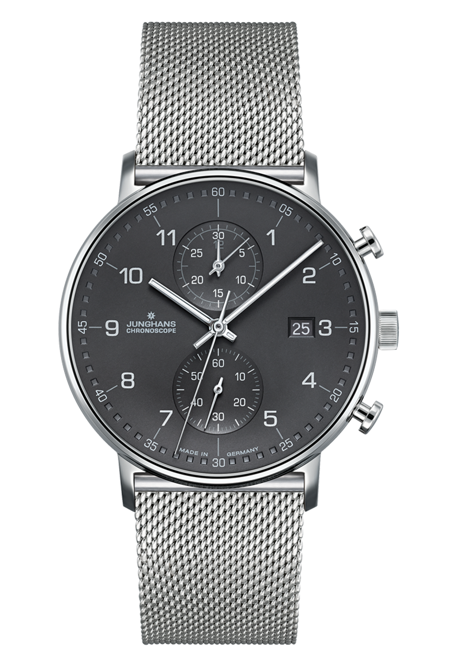 junghans FORM C Chronograph watch 41/4877.44