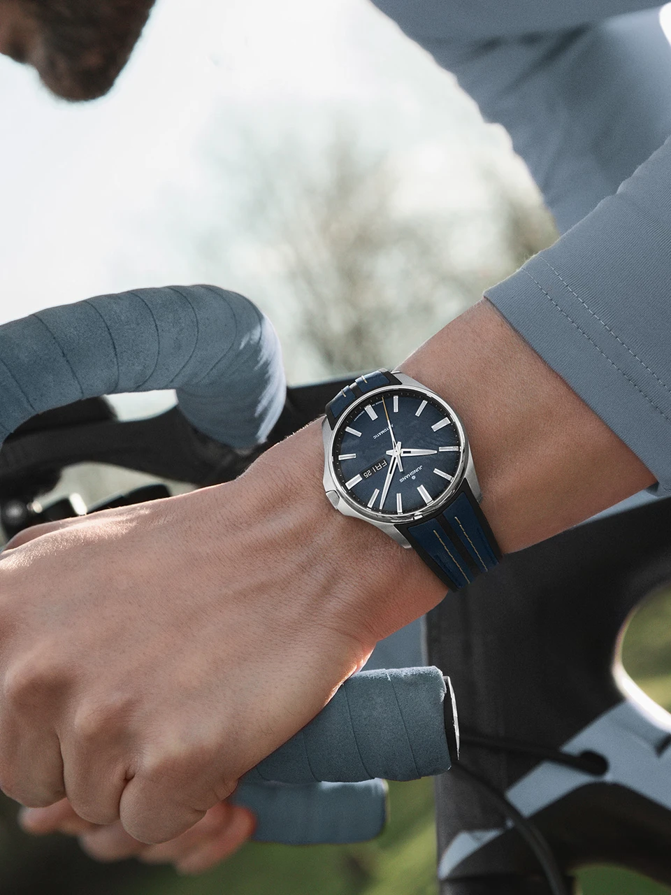 Junghans Meister S Automatic - Navy Blue Dial with Sporty Elegance