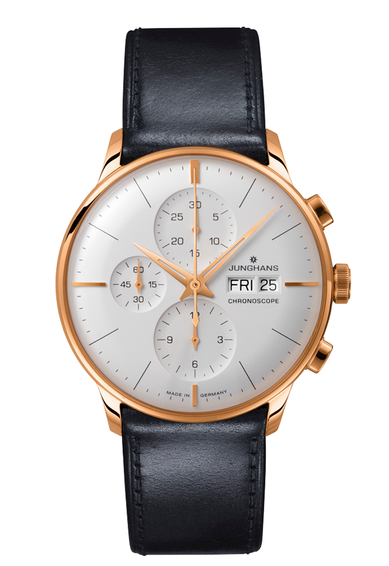 Junghans Meister Chronoscope Matte Silver Dial Automatic Watch