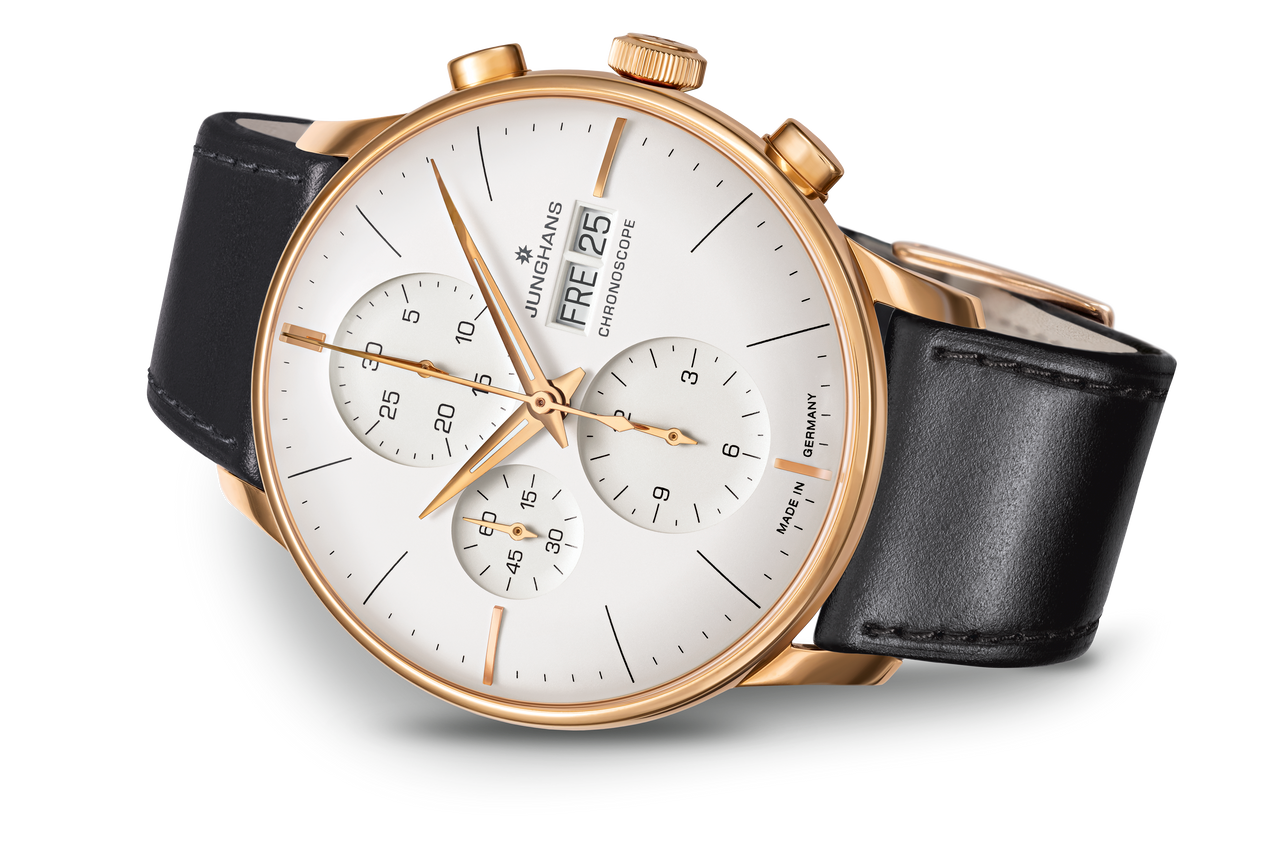 Junghans Meister Chronoscope Matte Silver Dial Automatic Watch