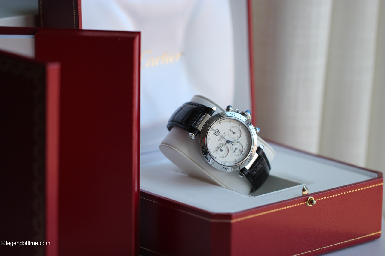 Pre-Owned Cartier Pasha Chronograph Automatic Date Ref# W310355