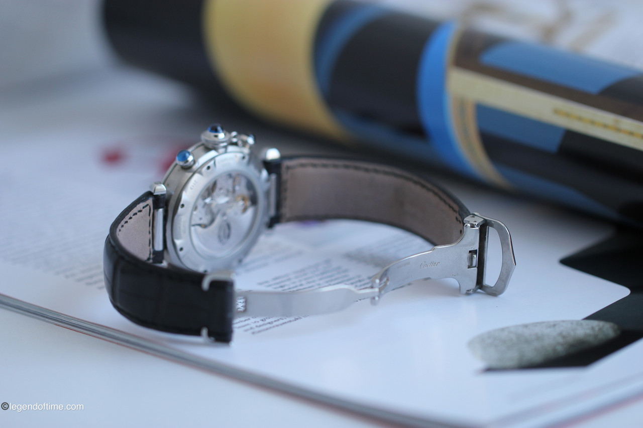Pre-Owned Cartier Pasha Chronograph Automatic Date Ref# W310355