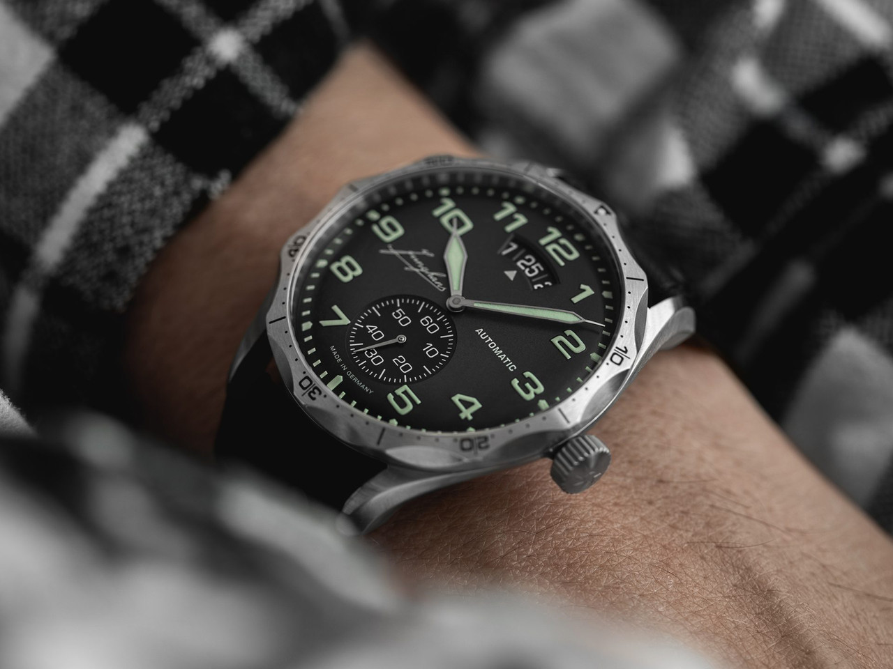 JUNGHANS Automatic 腕時計 Junghans Pilot Automatic 27/4490.00 | Legend of Time