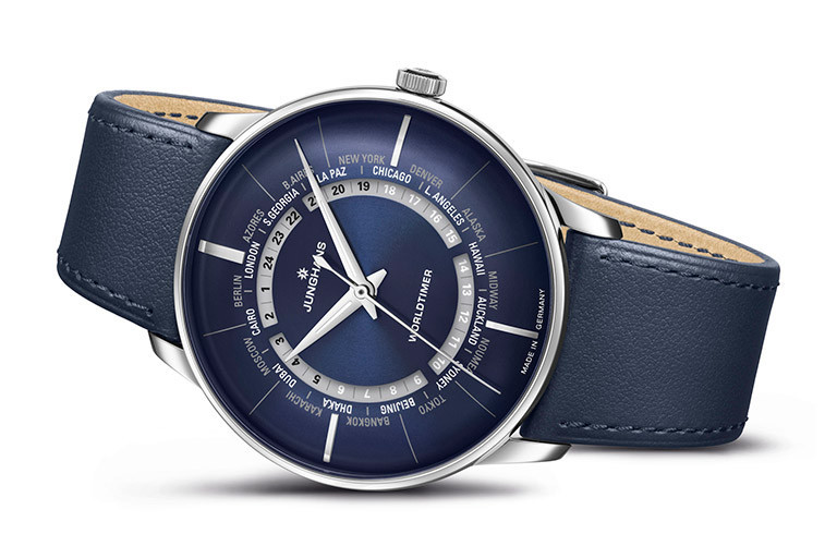Junghans Meister Worldtimer – Blue Dial World Time Watch