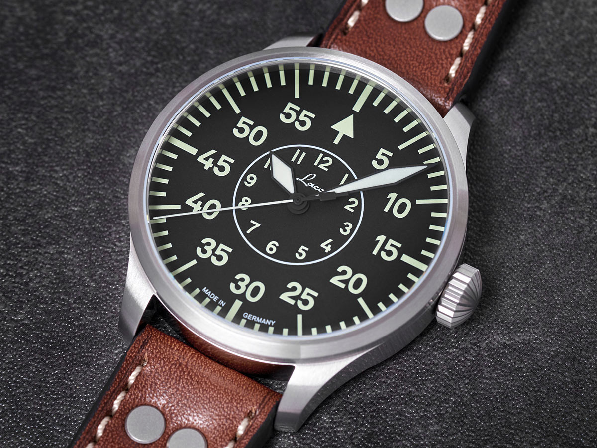 アセチノ Laco Aachen 42 Automatic Pilot Watch | Ref. 861690.2