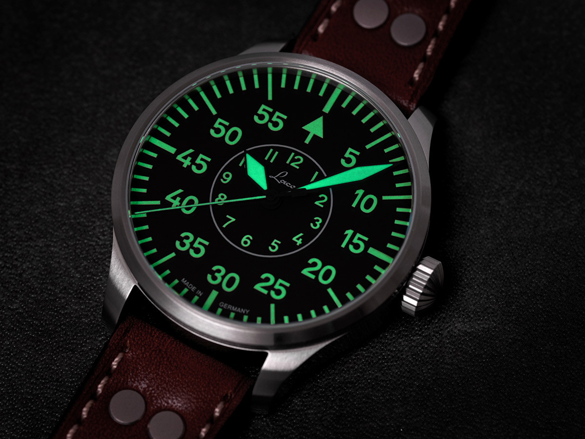 Laco Aachen 42 mm Pilot Watch Ref. 861690.2 – Automatic Flieger 