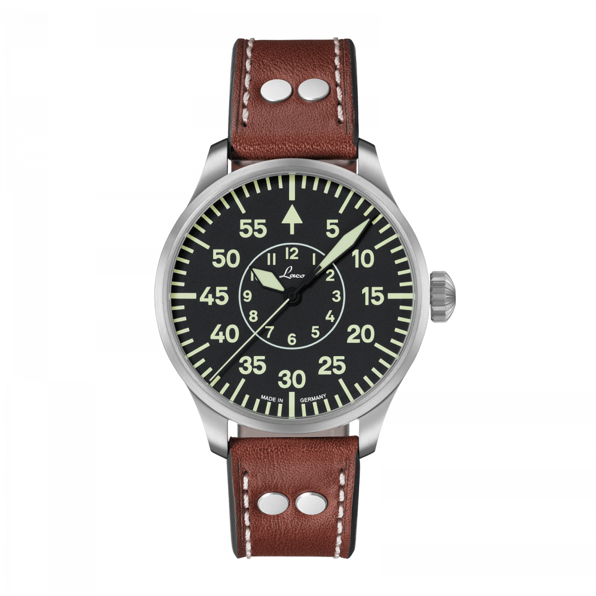 レベル 5('96仏) Laco Aachen 42 mm Automatic Pilot Watch – Ref. 861690.2