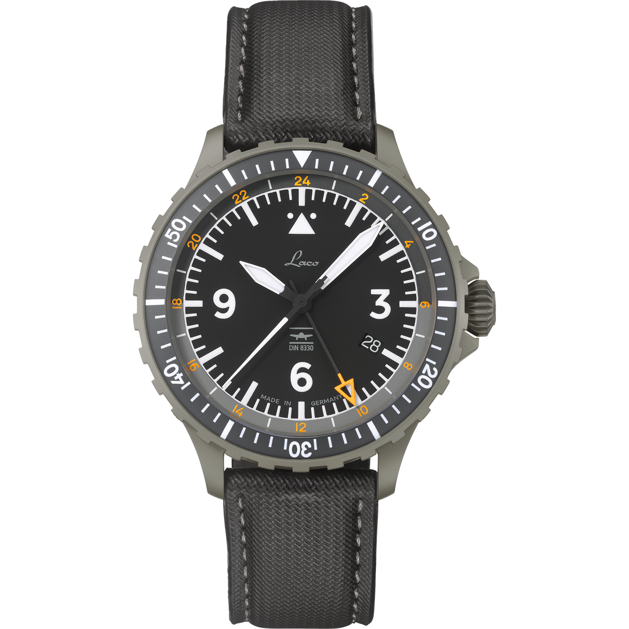 Laco Hamburg GMT DIN 8330 Pilot Watch 862165 | German Automatic GMT