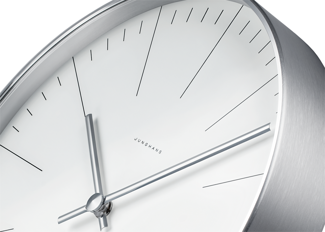 JUNGHANS 円形掛時計 ホワイトmax bill φ30掛 Junghans Max Bill Wall Clock 30cm | Bauhaus Design Clock