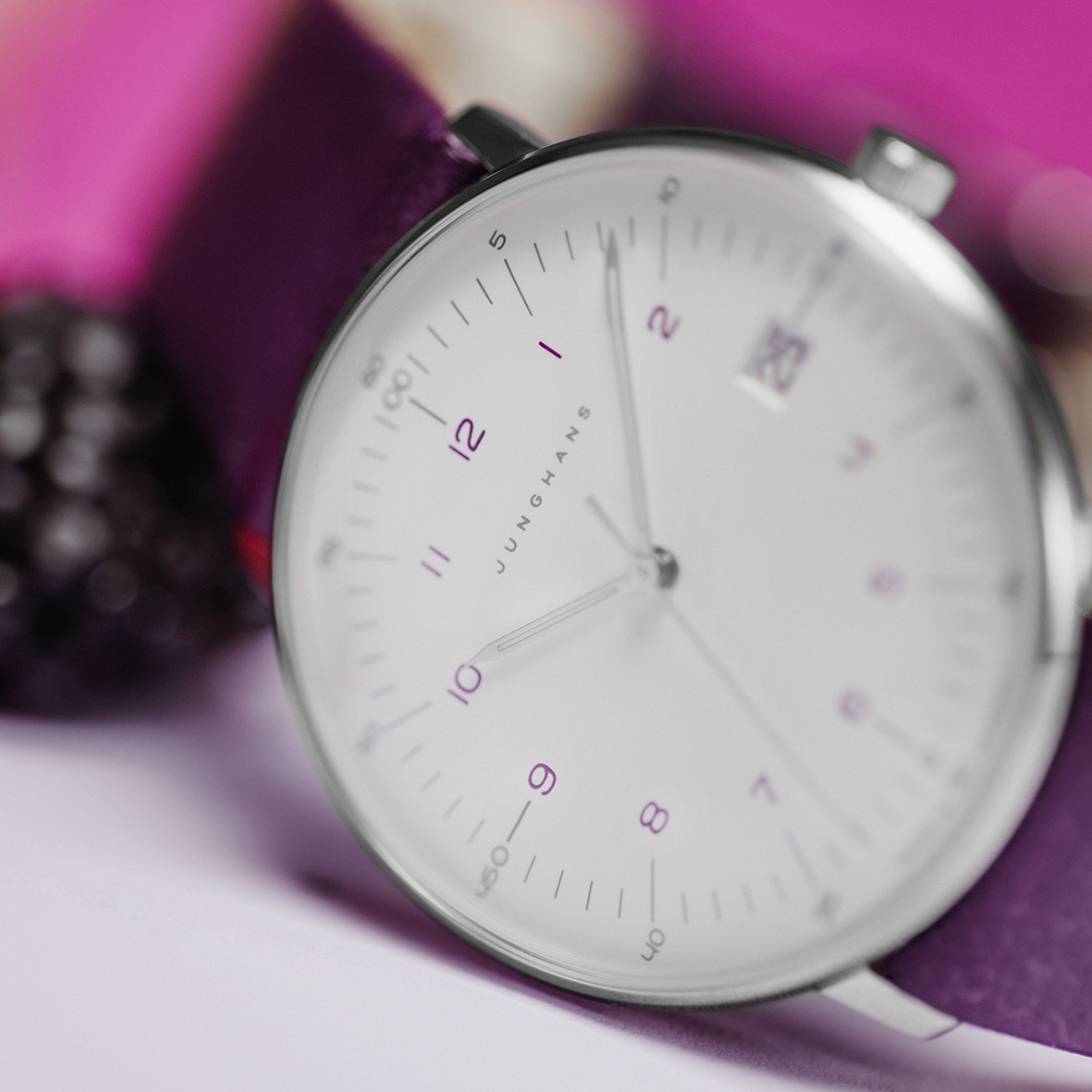 Junghans Max Bill Damen Quartz 47/4558.02 | 32.7mm White Dial
