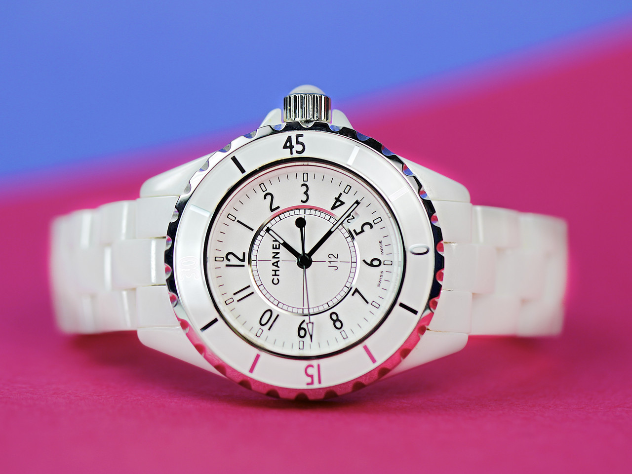 Chanel Watch - J12 White Ceramic 33mm Quartz H0968 used for sale Legend of  Time Chicago Watch Center