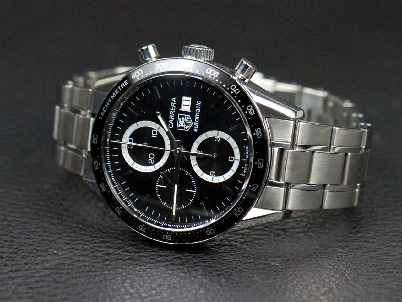 Tag Heuer Watch Carrera Automatic Chronograph CV2010.BA0794 used from  Legend of Time Chicago Watch Center