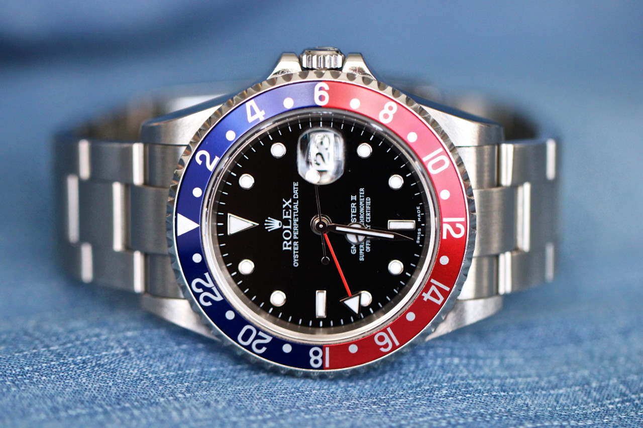 rolex gmt master ii used