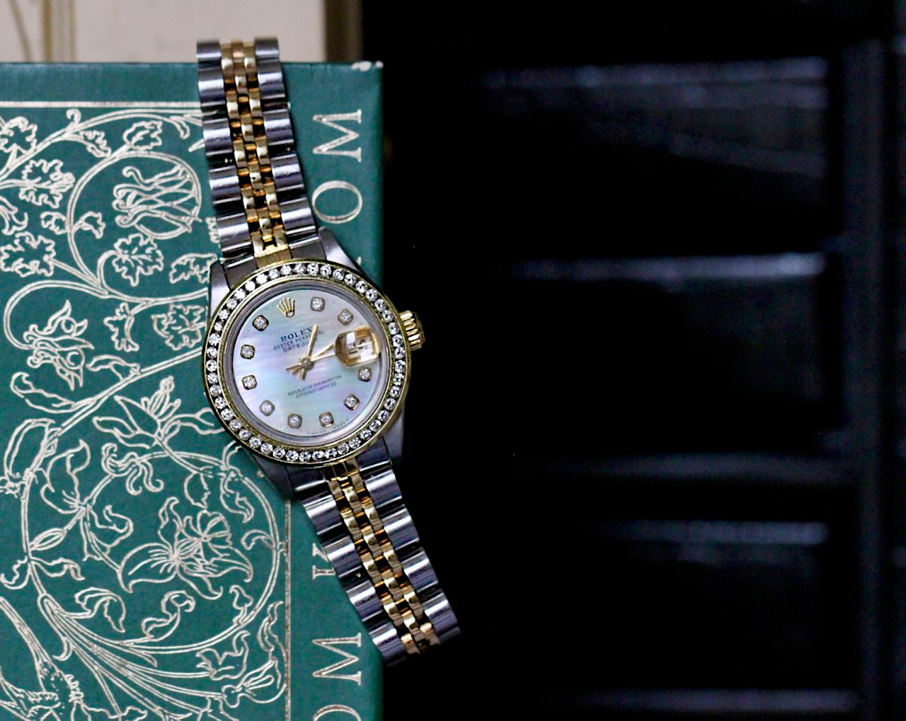 pearl dial rolex