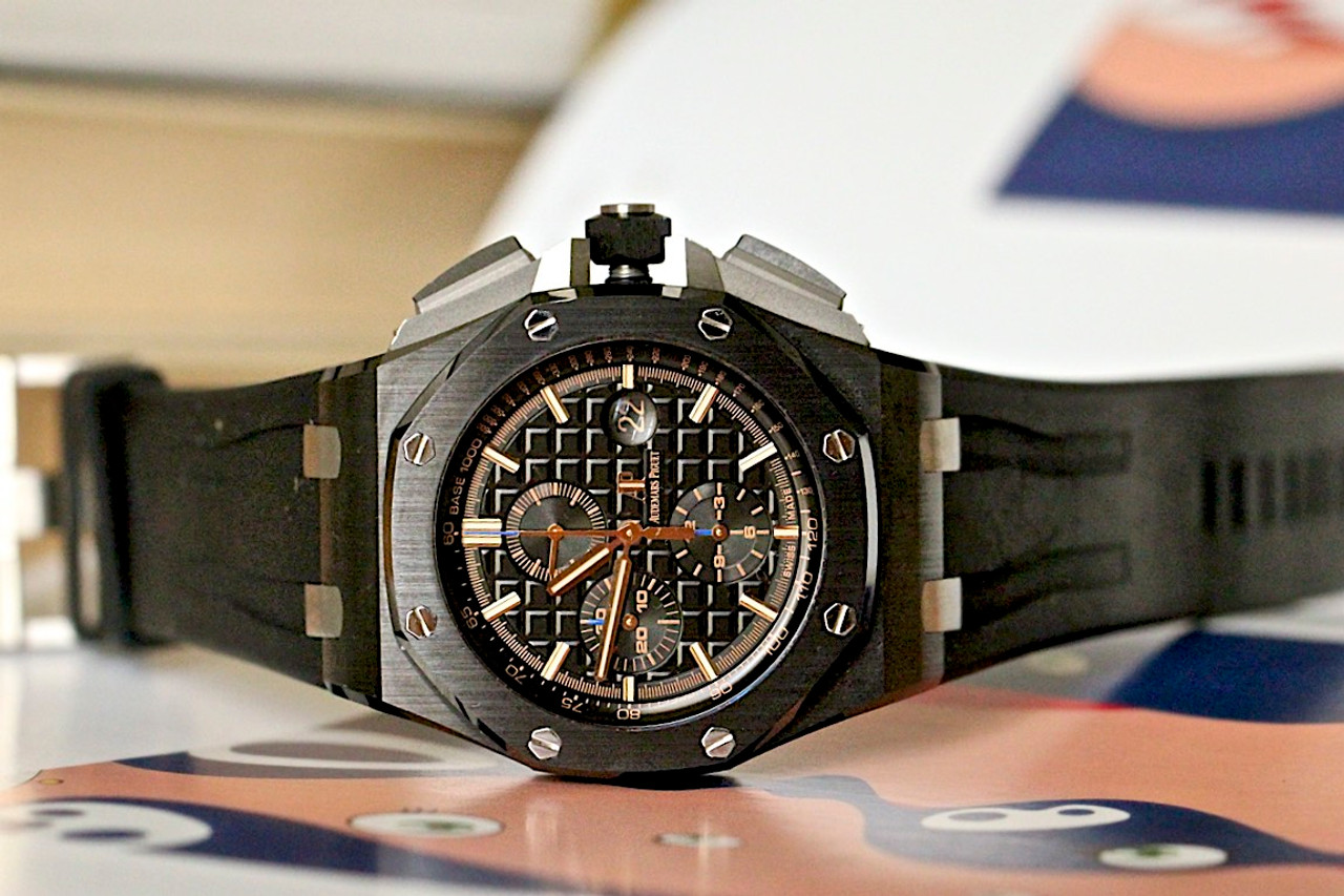 Audemars Piguet Royal Oak Offshore Chronograph in black ceramic