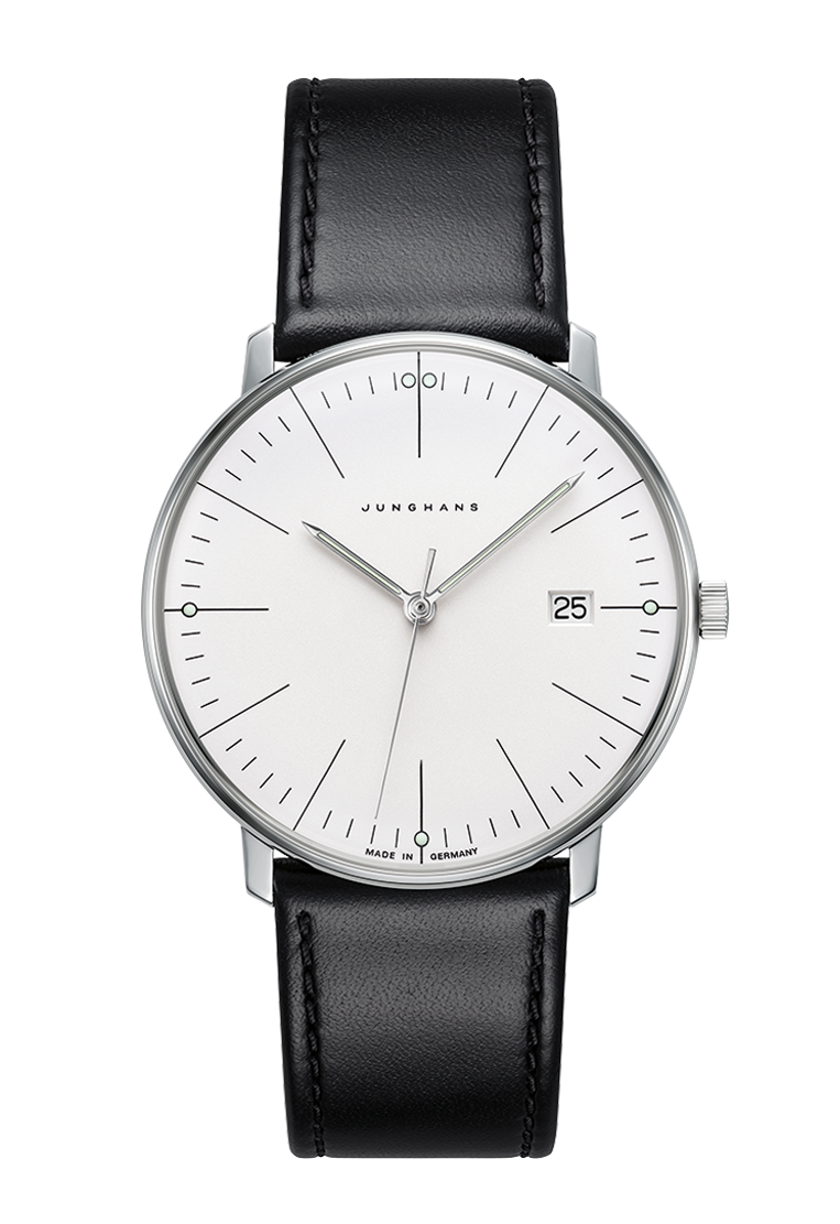 Junghans Max Bill Quartz 041/4817.02 | 38mm Silver Dial