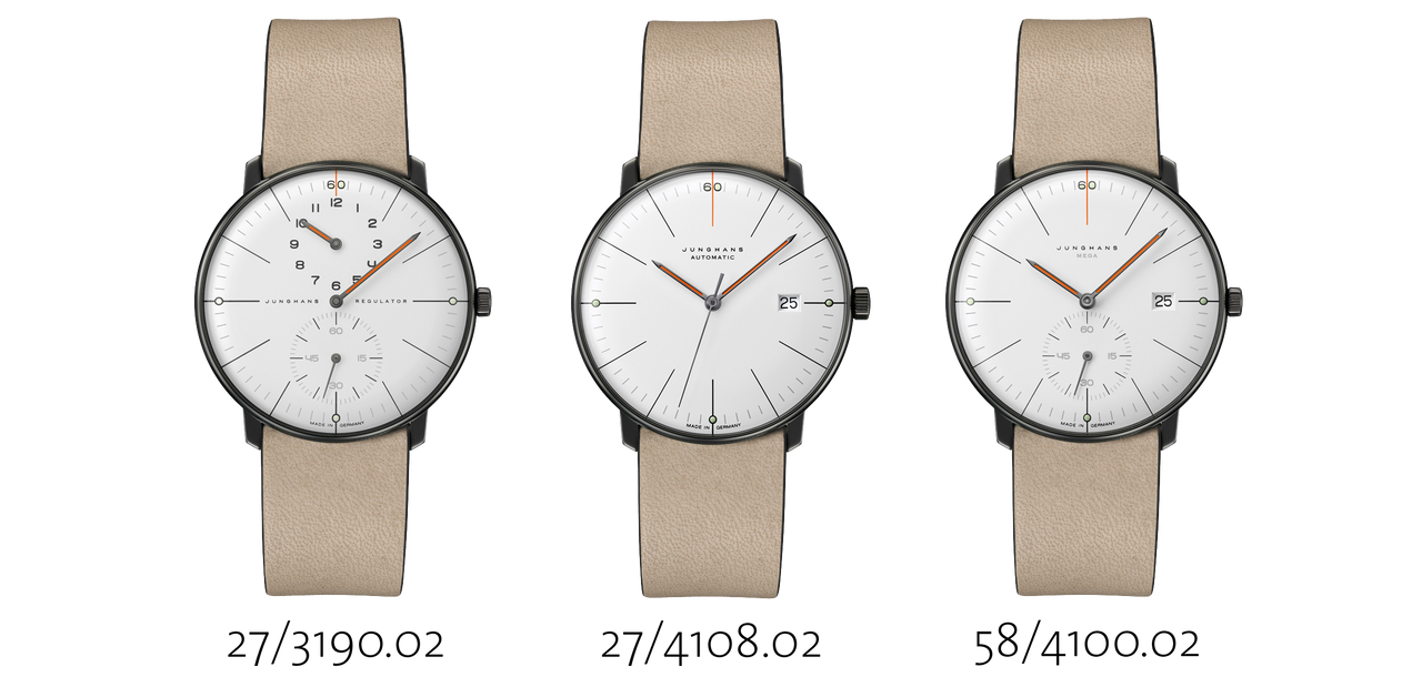 Junghans MAX BILL Edition 60th Set 3 Watches | Ref 027.4109