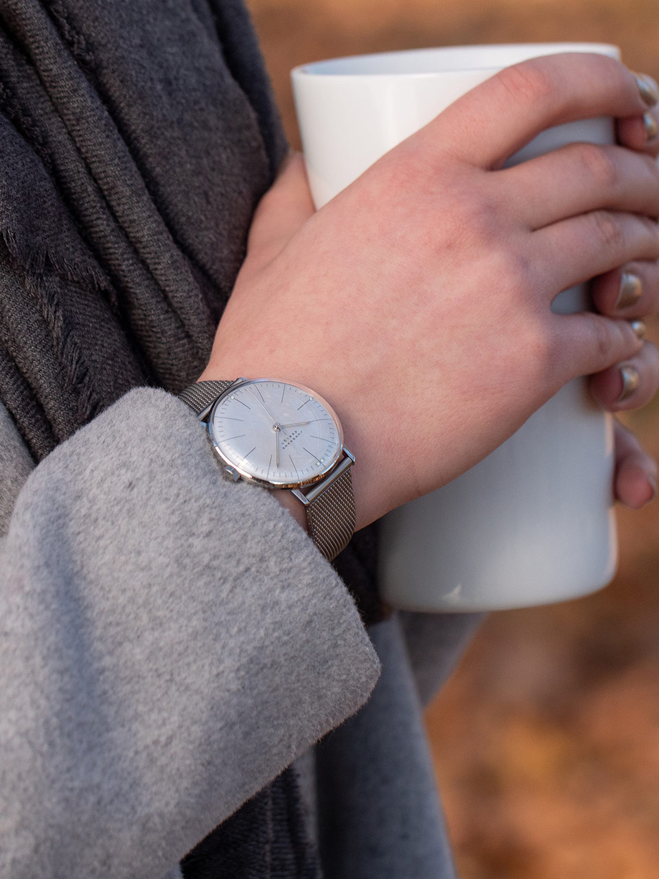 JUNGHANS Max Bill Hand-Wound Steel Bracelet Watch | Legend of Time