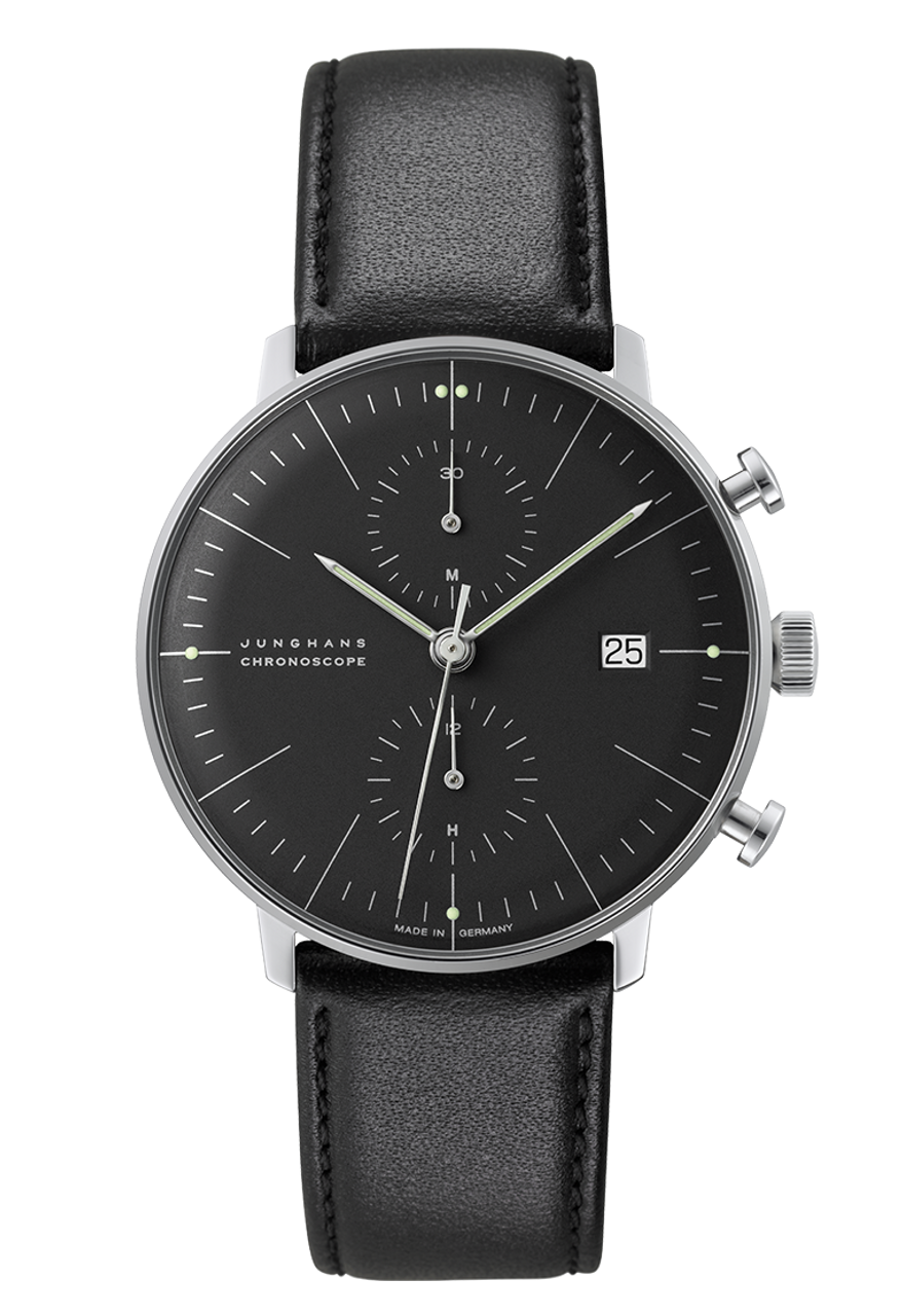 JUNGHANS MAX BILL CHRONOSCOPE AUTOMATIC 027/4601.04 watch for sale from ...