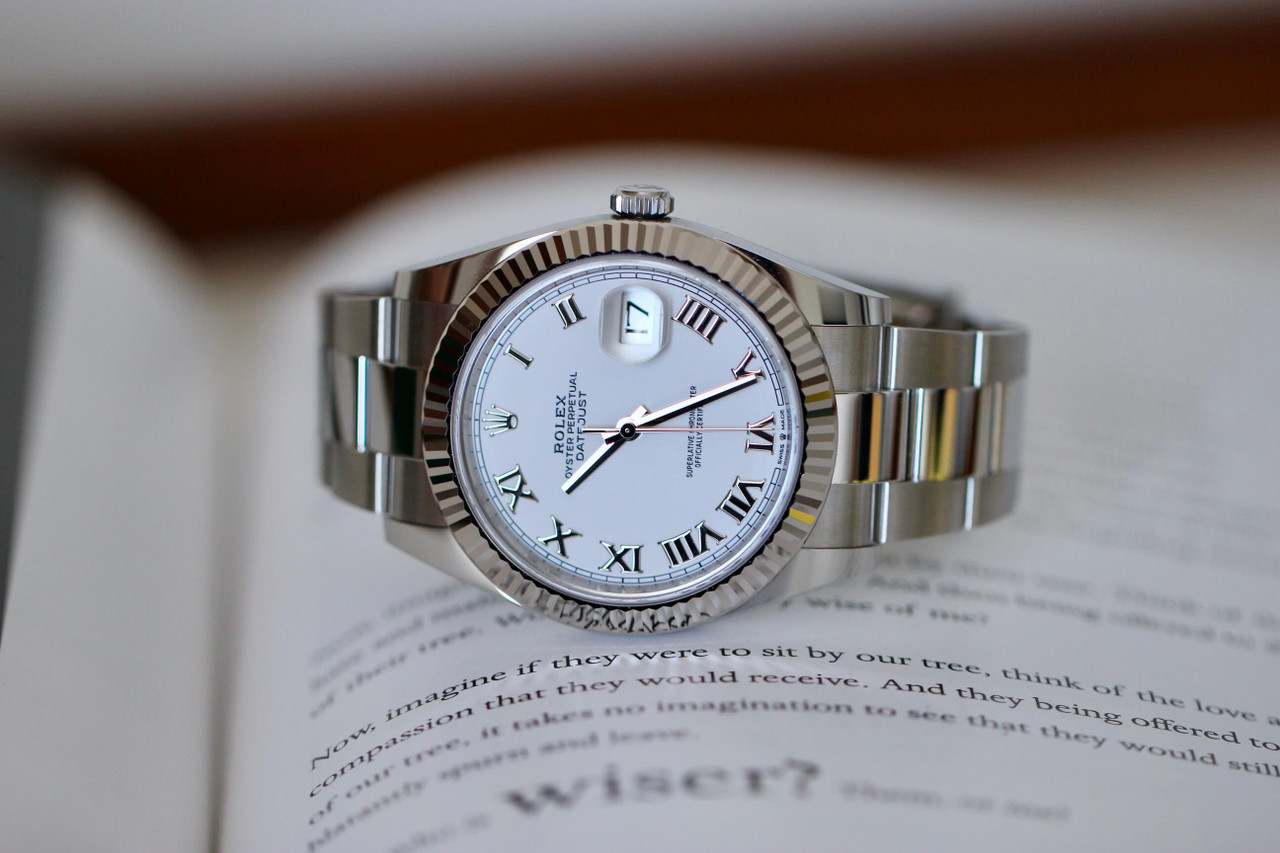 Unworn Rolex Datejust 41 Oystersteel 