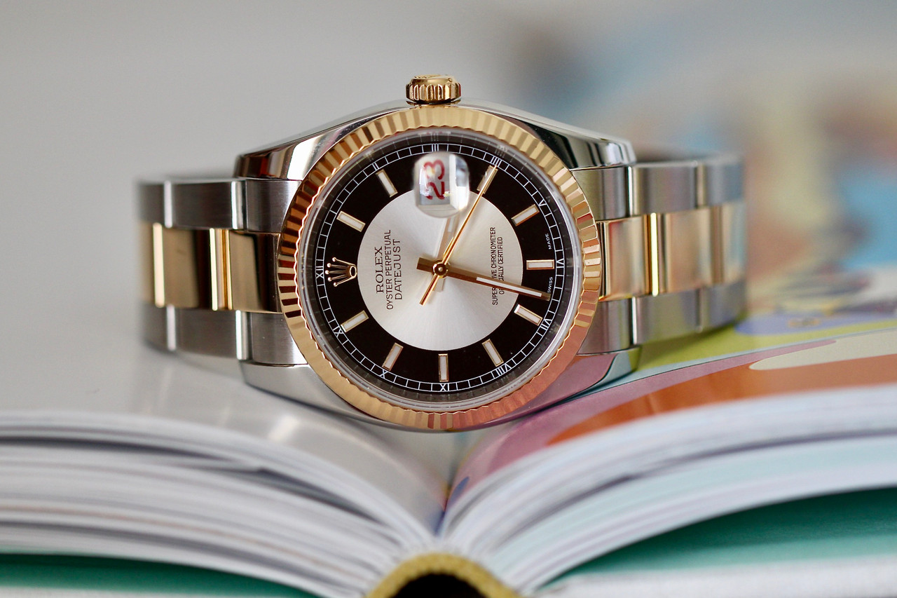 Rolex datejust 2025 tuxedo dial