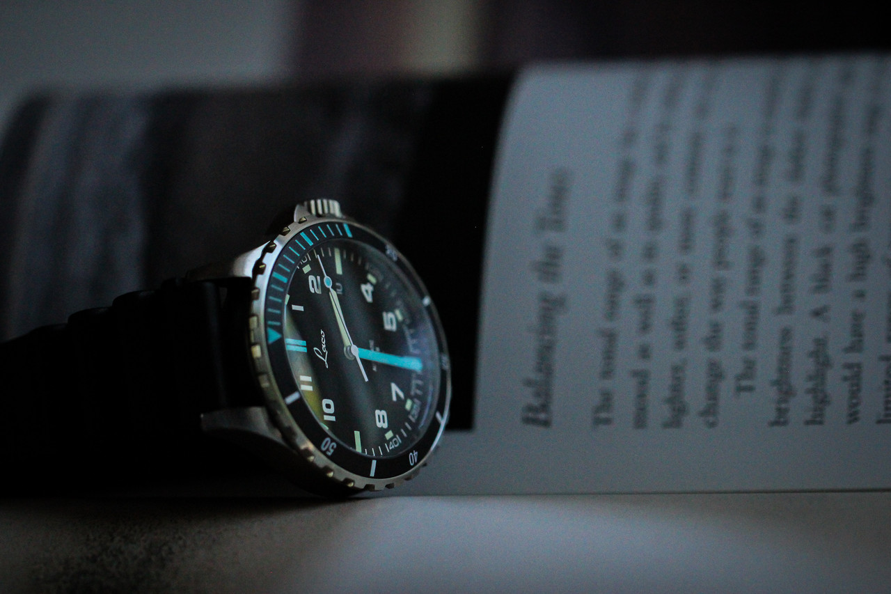 Laco 1925 Watch SPORT ATLANTIK 42 MM Automatic German Diver ref 862108