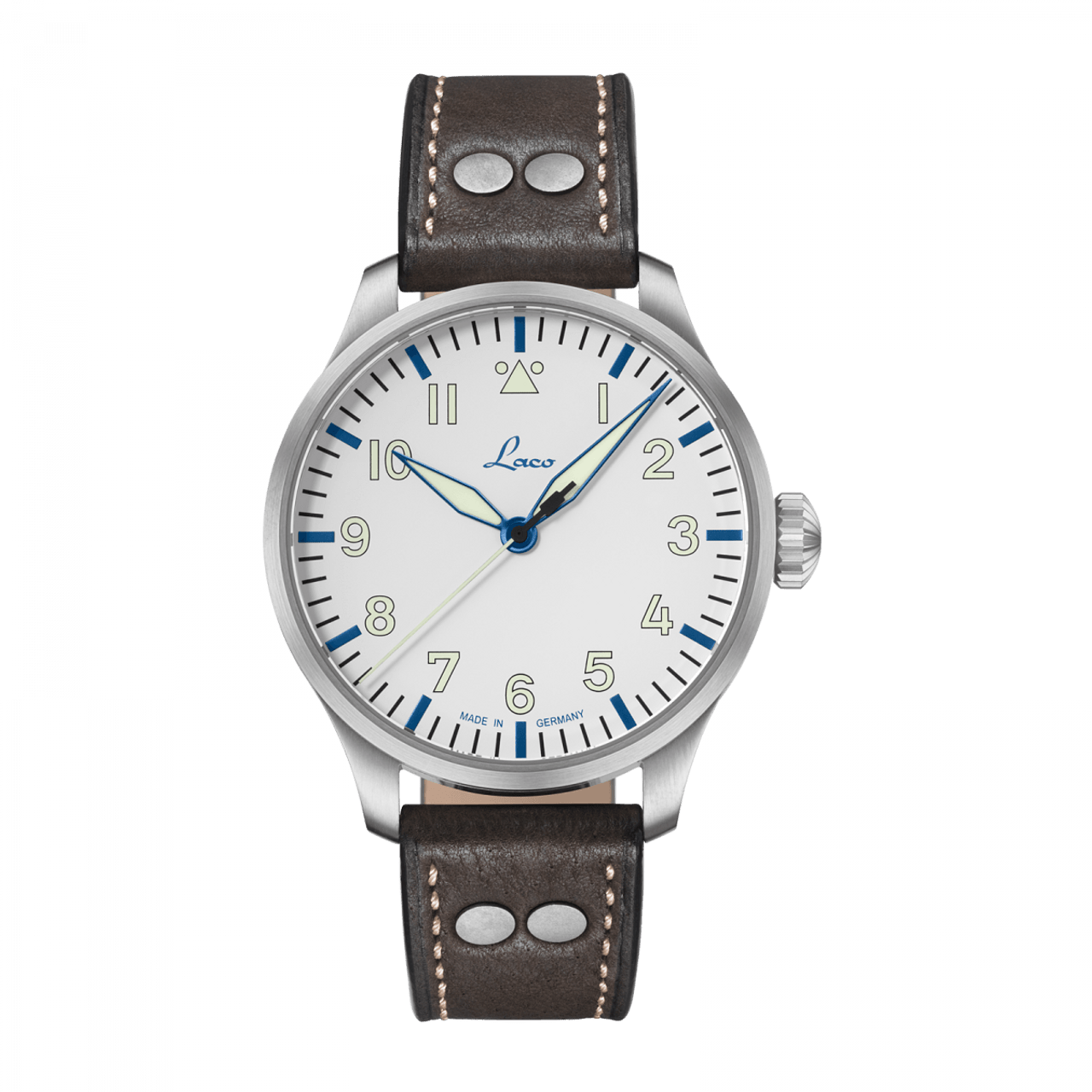 Laco - Augsburg 42mm / 39mm Automatic Grau – Roldorf & Co.