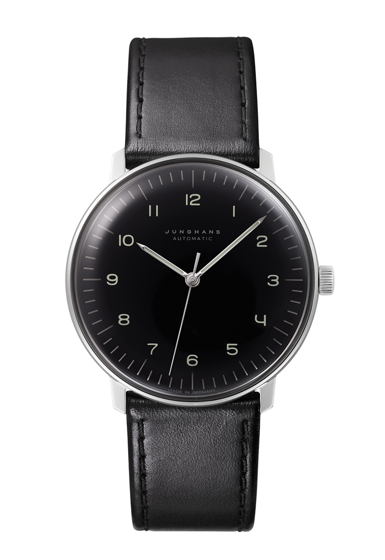 まめさま専用　JUNGHANS Max Bill 腕時計用20mm純正黒革ベルト まめさま専用 JUNGHANS Max Bill 腕時計用20mm純正黒革ベルト 【公式