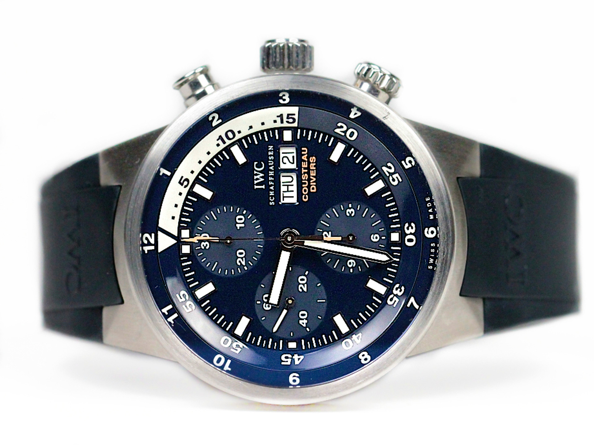 IWC Watch Aquatimer Cousteau Divers Tribute to Calypso Limited Edition