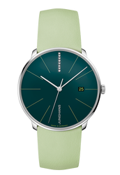 JUNGHANS Meister Fein Automatic Moss Green And Green Apple  Ref# 27/4357.00