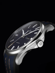 Junghans Meister S Automatic Navy Blue Dial 27/4211.00